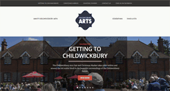Desktop Screenshot of childwickburyarts.com